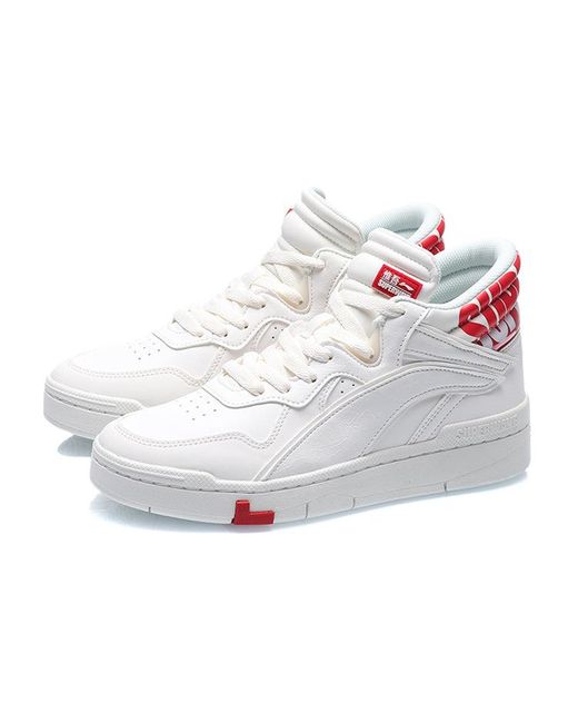 Li-ning White (Wmns) Superwave Mid