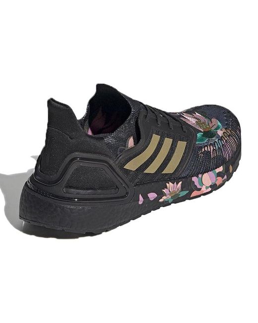 Adidas Blue Ultra Boost 20 'Core Metallic Signal Coral' for men