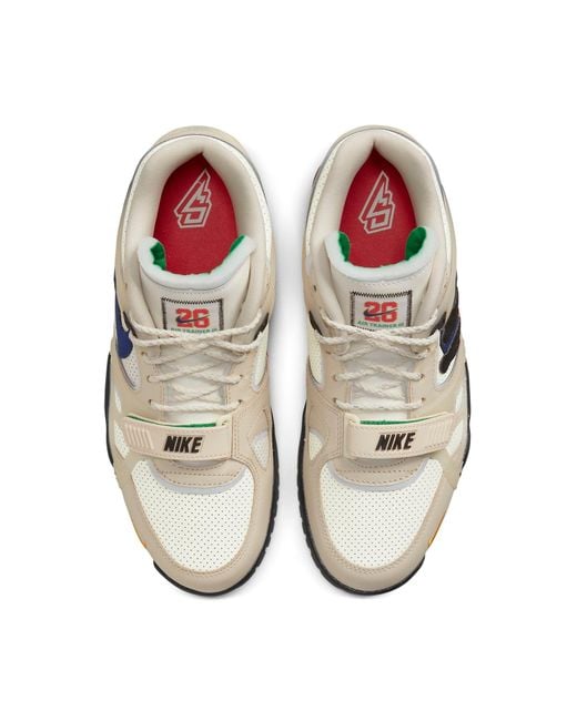 Nike White Saquon Barkley X Air Trainer 3 'New York City' for men