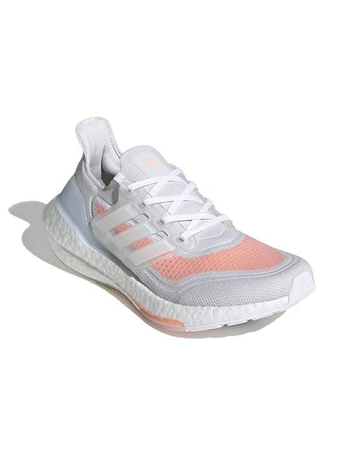 Adidas White (Wmns) Ultraboost 21 Glow'