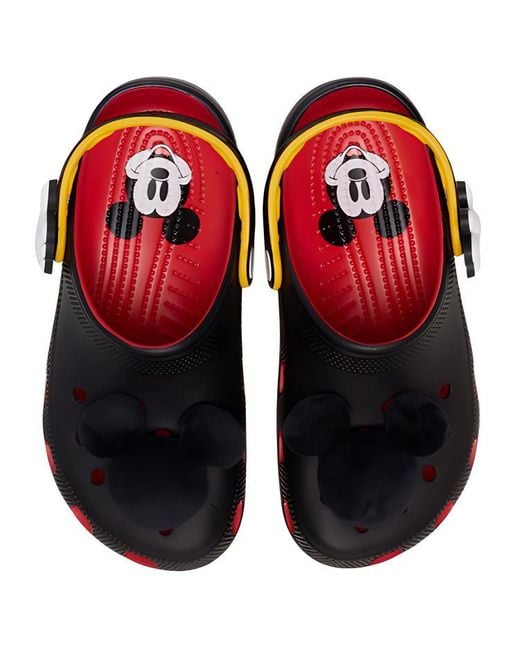 CROCSTM Black (Wmns) X Mickey Mouse Classic Clogs