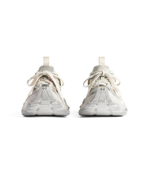 Balenciaga White Cargo Sneaker for men