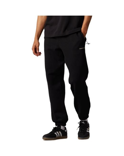 Adidas Black X Pharrell Humanrace Small Logo Sweatpants for men