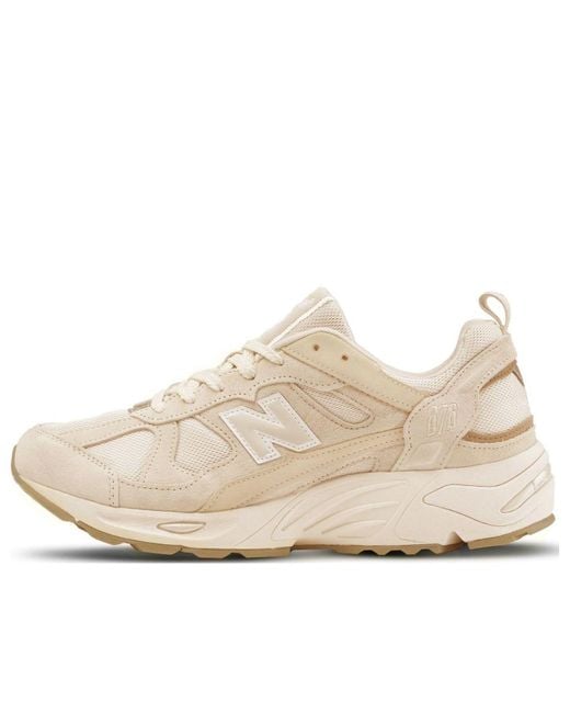 New Balance White 878 'Calm Taupe' for men