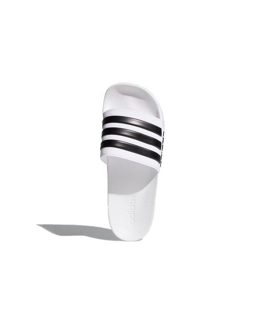 Adidas White Adilette Shower 'Footwear' for men