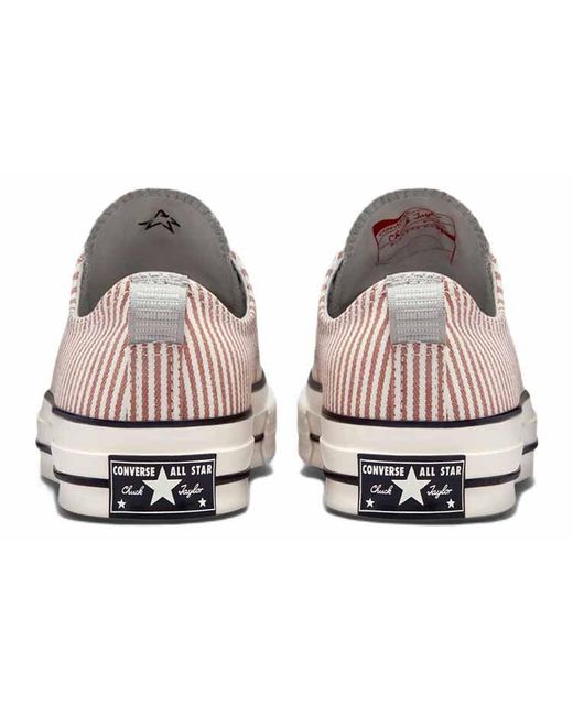 Converse White Chuck 70 Low 'Crafted Stripe' for men
