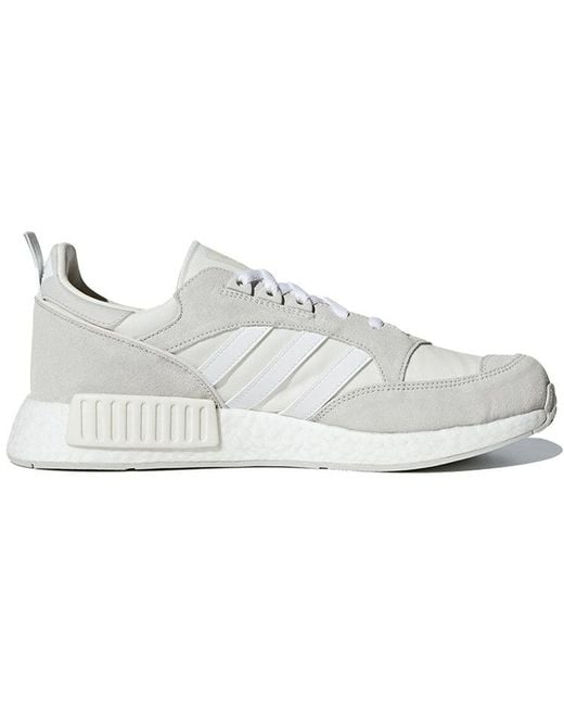 Adidas White Boston Super R1 'Triple' for men