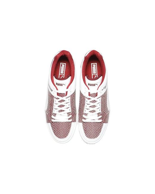 PUMA White Slipstream Low Vtg Mij Snake Cordovan for men