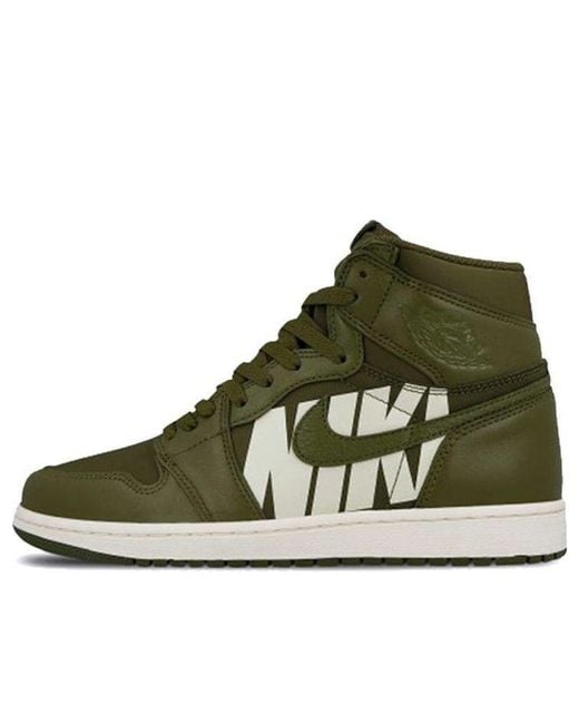 Nike Green Air Jordan 1 Retro High Og Shoe for men