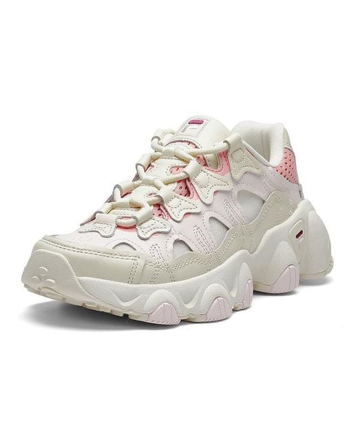 Fila White (Wmns) Fila Jagger Retro Running Shoes
