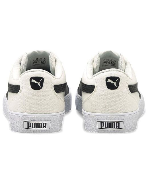 PUMA White C-Skate Vulc for men