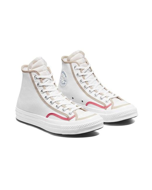 Converse White Chuck 70 High Varsity Hybrid Texture String' for men