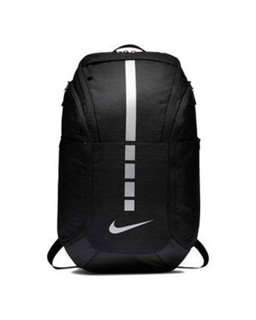 nike elite pro backpack black