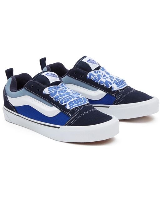 Vans Blue Knu Skool Shoes for men