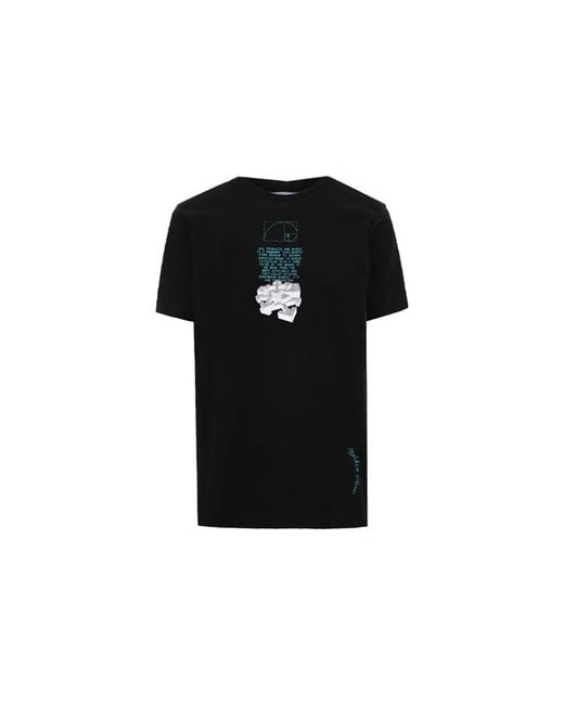 Off-White c/o Virgil Abloh Black C/O Virgil Abloh Fibonacci Dripping Arrows Slim for men