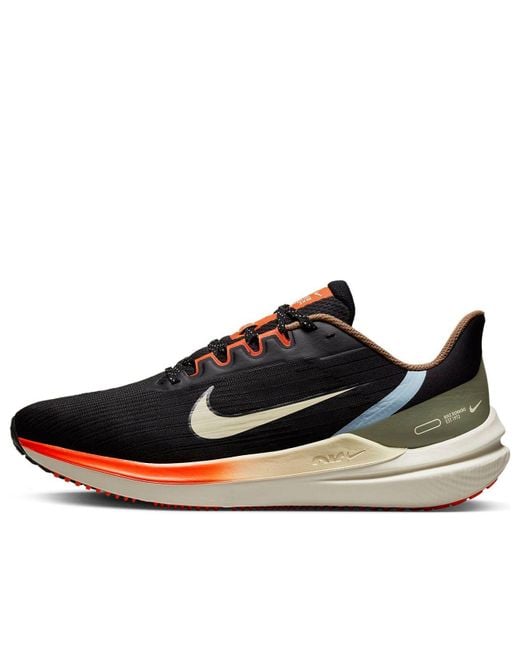 Nike Black Air Zoom Winflo 9 Coconut Milk' for men