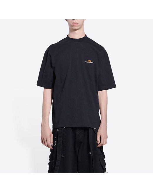 Balenciaga Blue Year Of The Tiger Hoodie Medium Fit for men