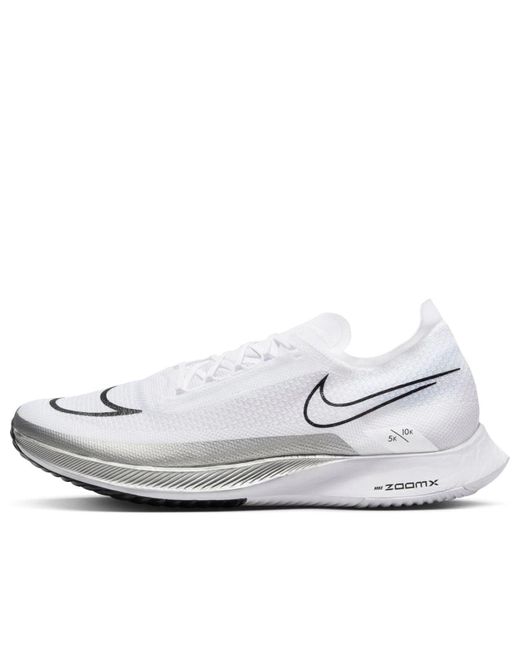 Nike White Zoomx Streakfly Metallic' for men