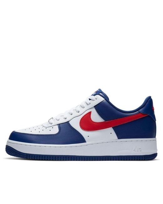 Nike Blue Air Force 1 '07 Shoes for men