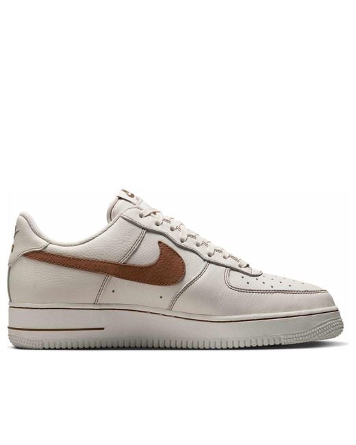 Nike White Air Force 1 '07 Lv8 'Ivory Saddle' for men