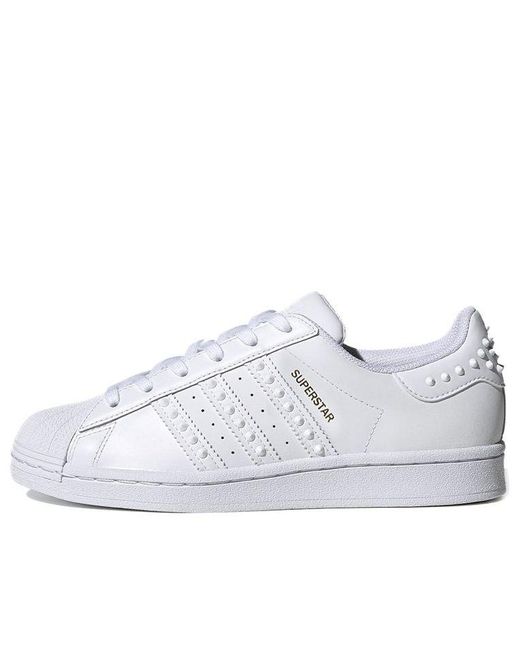 Adidas White (Wmns) Superstar 'Studded Rivets'