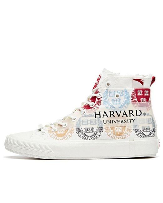 Anta White X Harvard Canvas High for men
