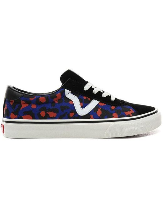 Vans Blue Sport 'Leopard' for men