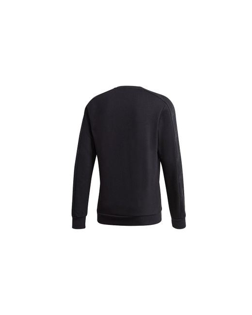 Adidas Blue Fav Swt Round Collar Long Sleeve for men