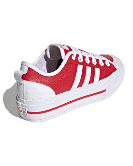 Adidas Red (Wmns) Nizza Rf Platform 'Heart Embossed