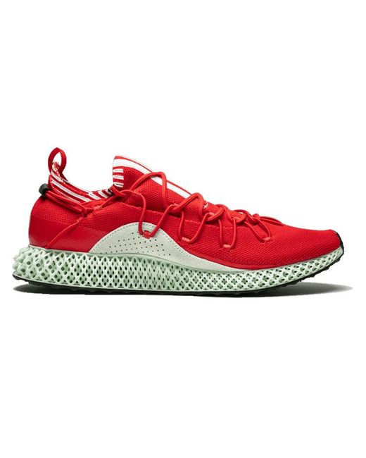 Adidas Red Y-3 Futurecraft Runner 4D for men