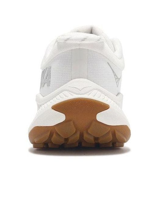 Hoka One One White (Wmns) Transport Wide Gum'