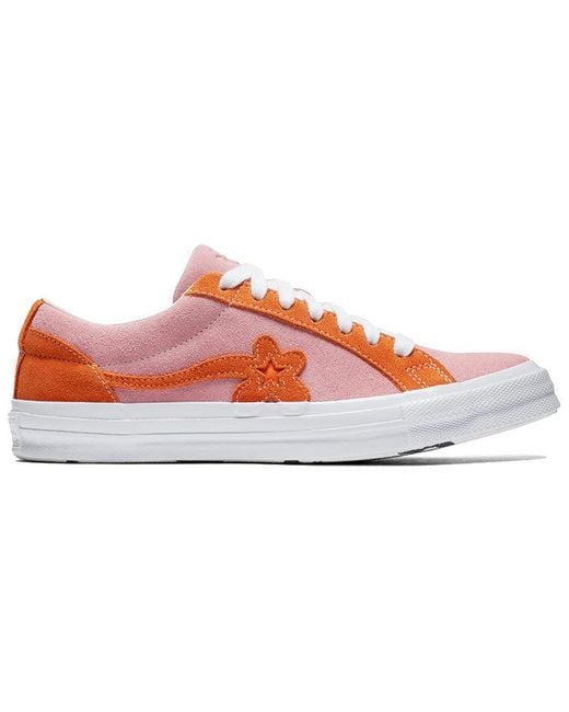 Converse Red Golf Le Fleur X One Star Ox 'Candy' for men