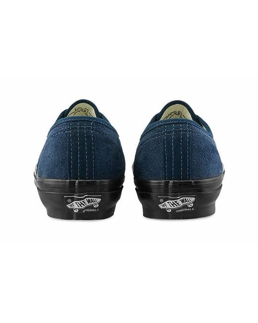 Vans Blue Og Authentic Lx 'Velvet Emboidery for men