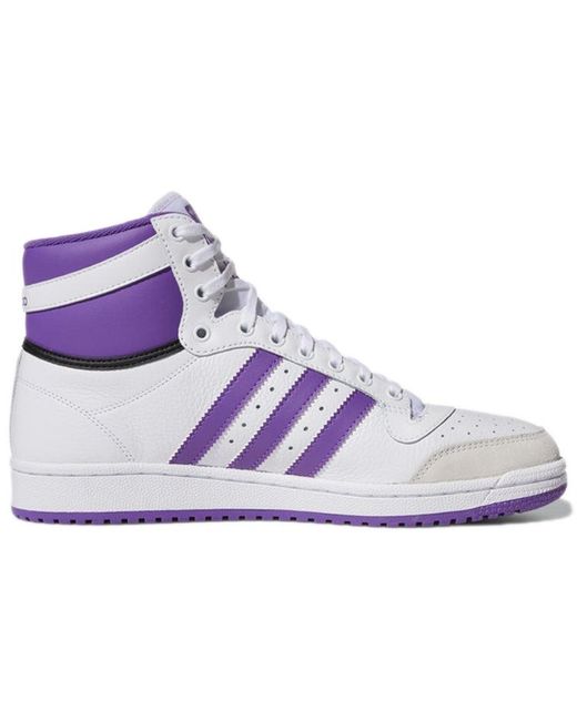 Adidas Purple Top Ten High Active' for men
