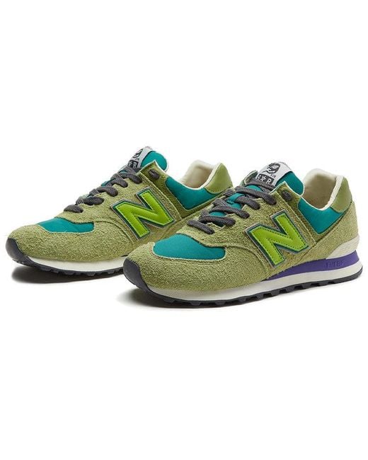 New Balance Green Stray Rats X 574 for men