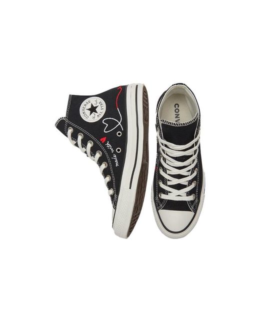 Converse Black Chuck Taylor All Star High 'Made With Love for men