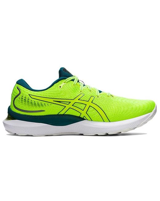 Asics Green Gel-Cumulus 24 'Safety Velvet Pine' for men