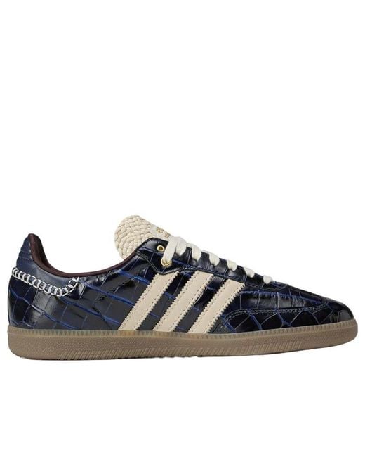 Adidas Blue X Wales Bonner Samba 'Collegiate' for men