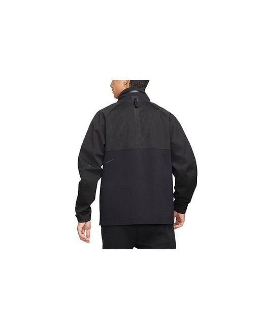 Nike Blue Sportswear Tech Pack Sports Storage Simple Hooded Jacket for men