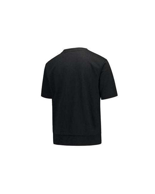 Nike Black Dri-Fit Standard Issue Round Neck Pullover Sports Short Sleeve for men
