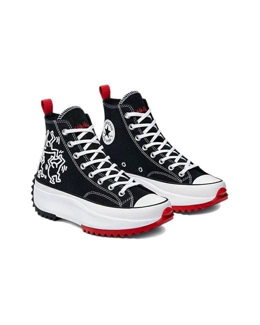 Converse Blue Keith Haring X Run Star Hike for men
