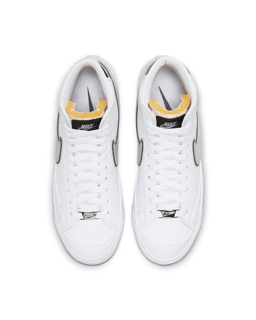 Nike White (Wmns) Blazer Mid '77 Essential Metallic'