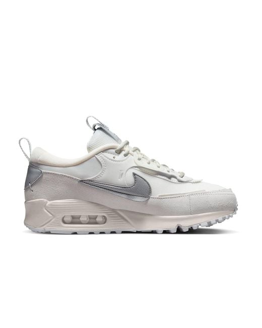 Nike White (Wmns) Air Max 90 Futura Metallic'