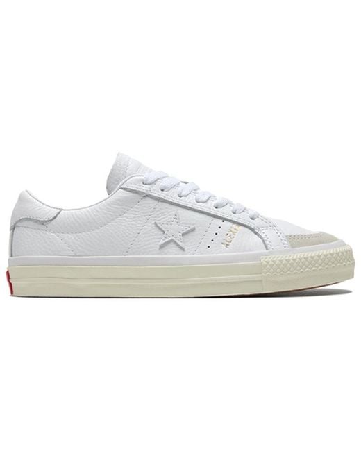 Converse White Alexis Sablone X One Star Pro Low Egret' for men