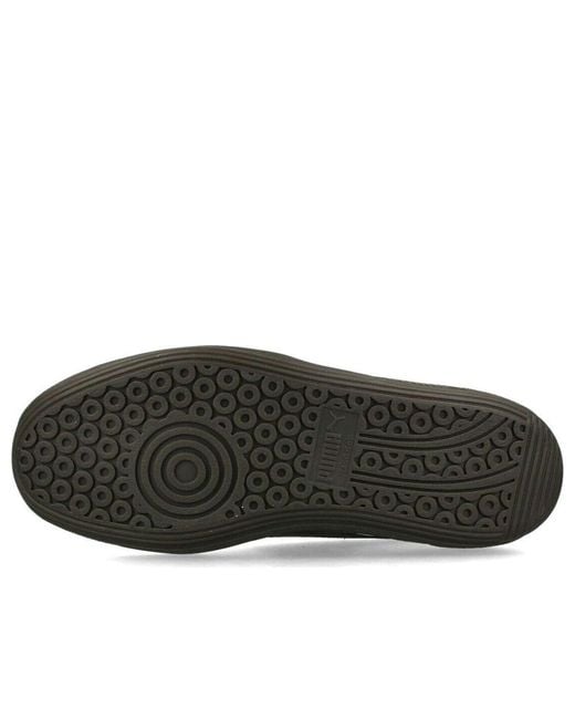 PUMA Black Palermo Leather Made for men