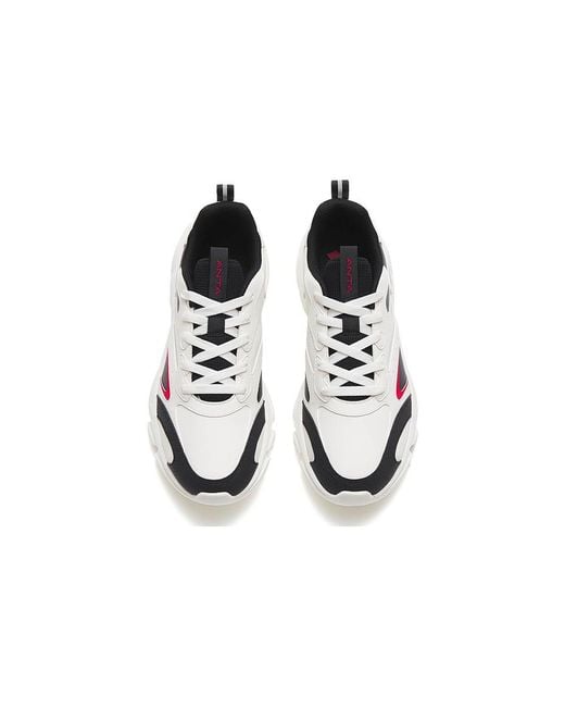 Anta White Running Shoes for men