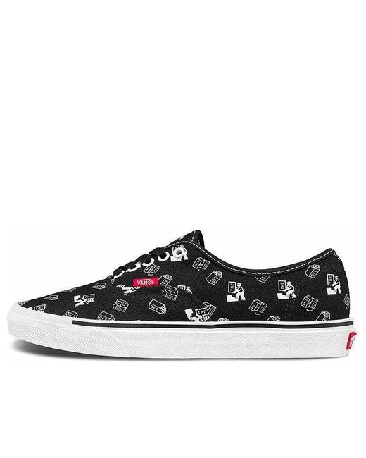 Vans Black Kazuki Kuraishi X Authentic 'Unsung Heroes' for men