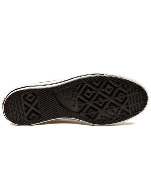 Converse Black (Wmns) Chuck 1970S Mission-V Low Top Jagged Stripe
