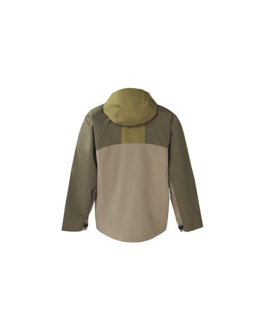 Nike Green Acg Splicing Long Sleeves Hooded Jacket Autumn for men