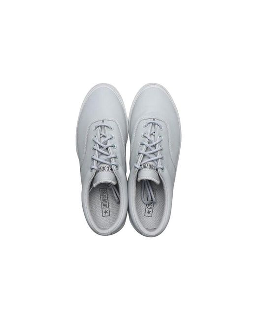 Converse Gray Skid Grip Cvo Low 'Mono Leather for men